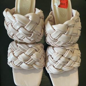 Women's Braided Sandals - light Pink